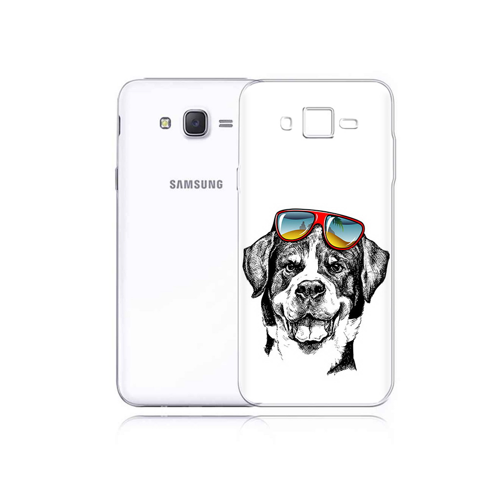 

Чехол MyPads Tocco для Samsung Galaxy J5 счастливая собака (PT29188.586.631), Прозрачный, Tocco