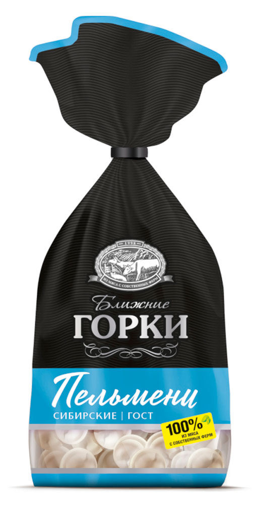 

Пельмени Ближние горки Сибирские ГОСТ с говядиной и свининой 700 г