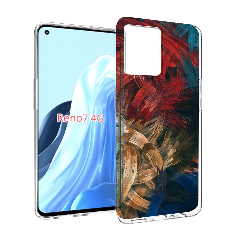 

Чехол MyPads раскрашенная медь для OPPO RENO 7 4G, Прозрачный, Tocco