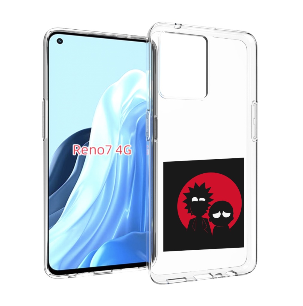 

Чехол MyPads рик и морти в тени для OPPO RENO 7 4G, Прозрачный, Tocco