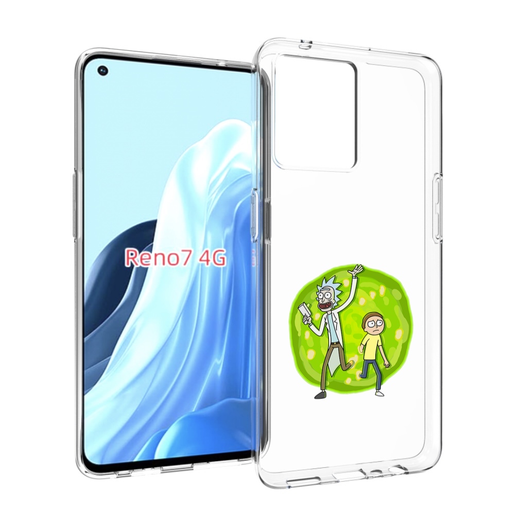 

Чехол MyPads рик-и-морти-в-кружке для OPPO RENO 7 4G, Прозрачный, Tocco