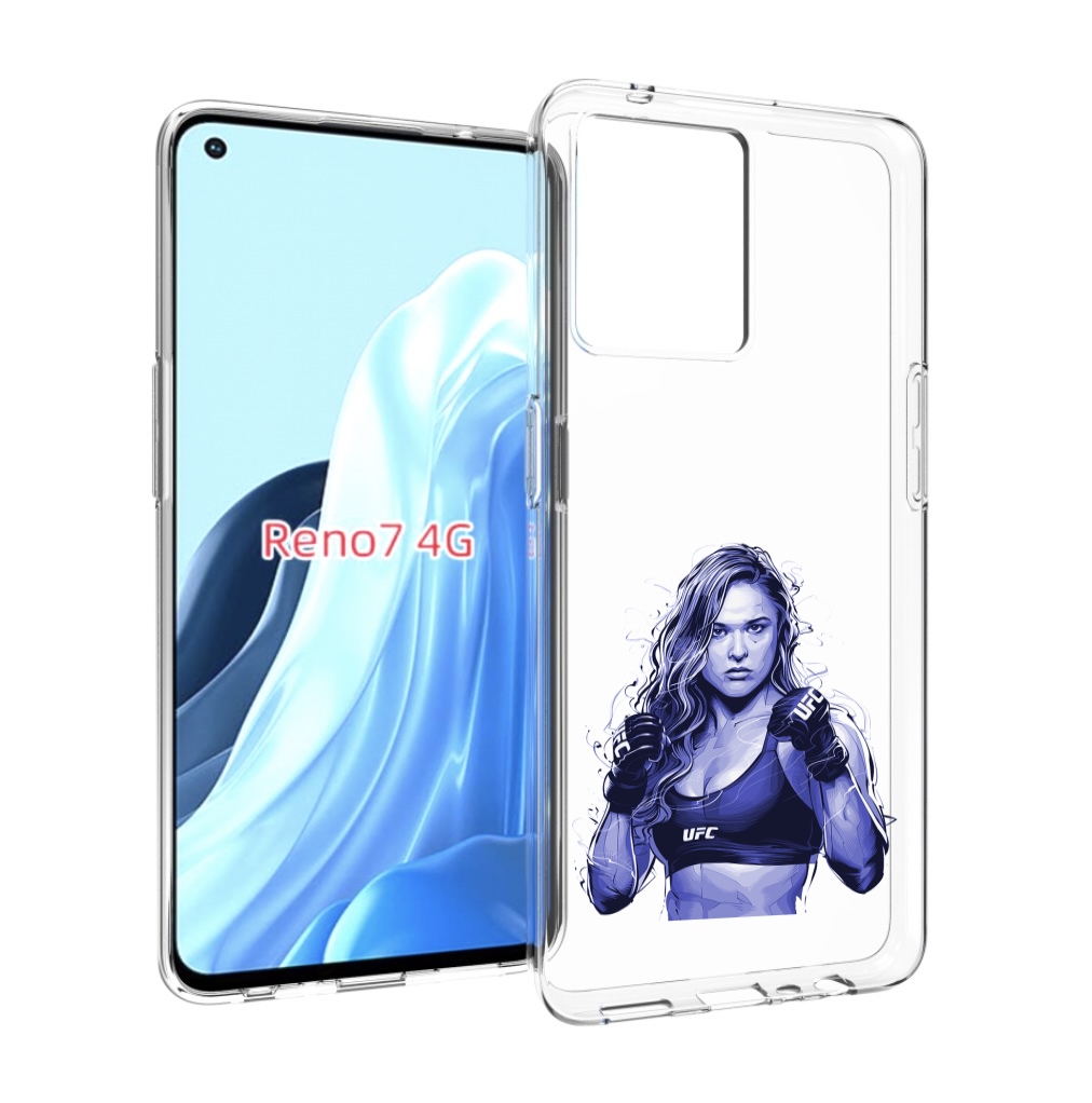 

Чехол MyPads ронда-роузи-юфс для OPPO RENO 7 4G, Прозрачный, Tocco