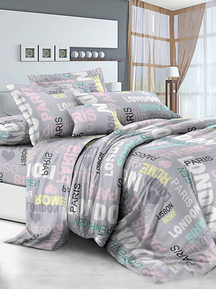 

Простынь Simple House "City" 150х215 см