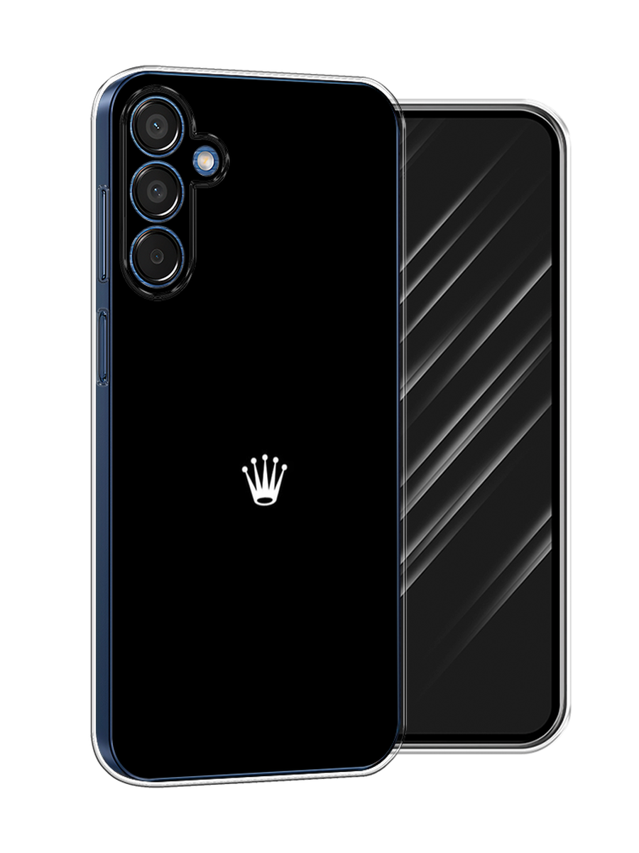 

Чехол Awog на Samsung Galaxy M15 5G "Белая корона на черном фоне", Черный, 2109550-1