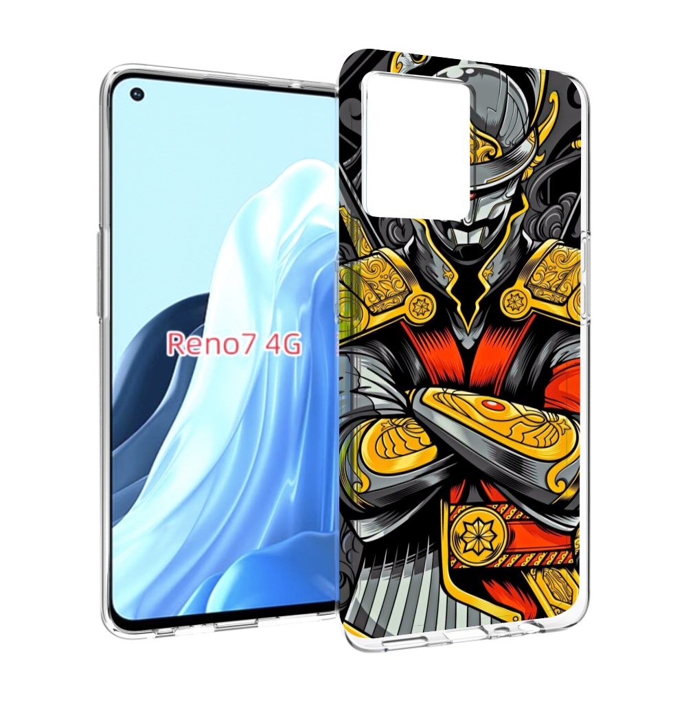 

Чехол MyPads самурай для OPPO RENO 7 4G, Прозрачный, Tocco