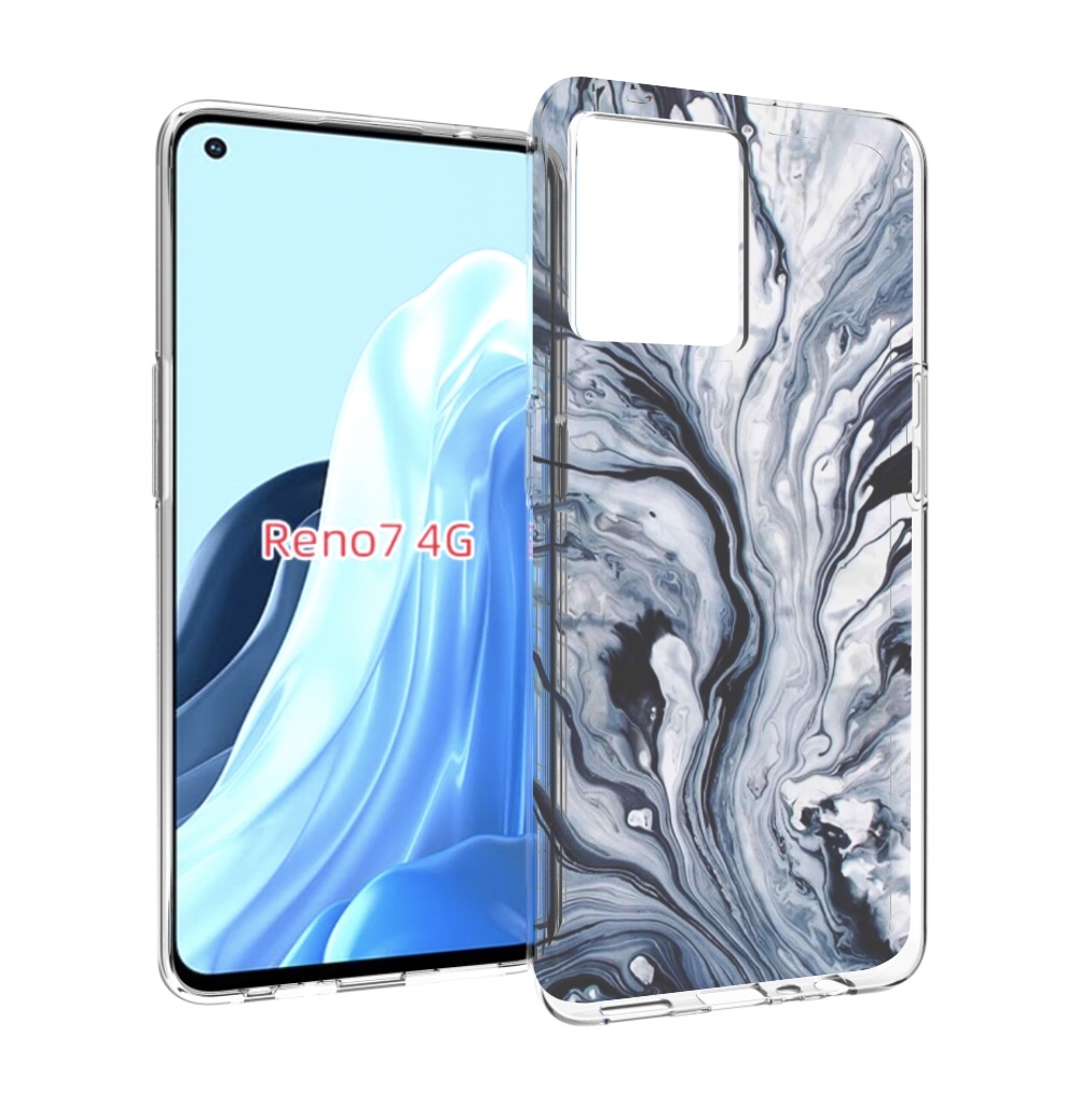 

Чехол MyPads серая краска для OPPO RENO 7 4G, Прозрачный, Tocco