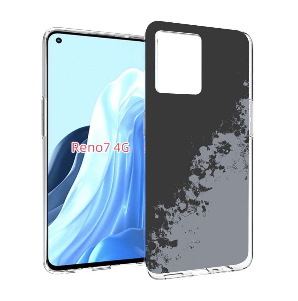 

Чехол MyPads серый-эстетичный для OPPO RENO 7 4G, Прозрачный, Tocco