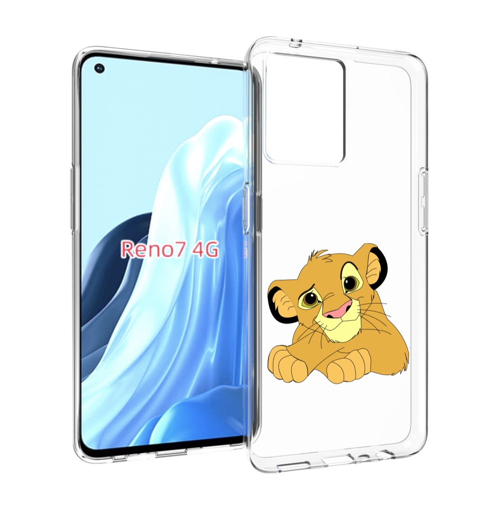 

Чехол MyPads симба-красивый для OPPO RENO 7 4G, Прозрачный, Tocco