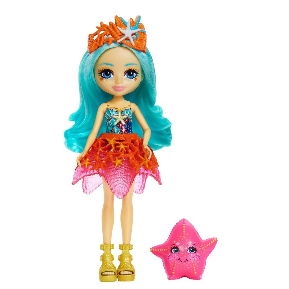 Кукла Mattel Enchantimals Стария Морская Звезда и Бими HCF69 2120₽