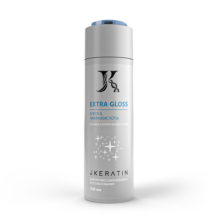 Купить Средство для термозащиты и блеска волос Jkeratin Extra Gloss 200 мл