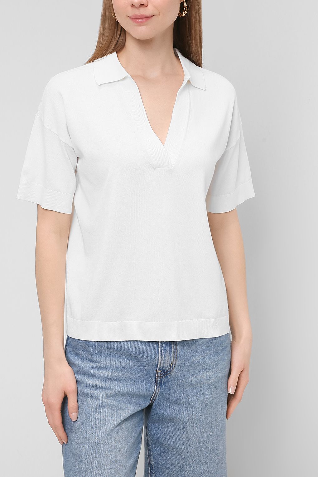 

Пуловер женский Esprit 992EO1I303 белый XL, 992EO1I303