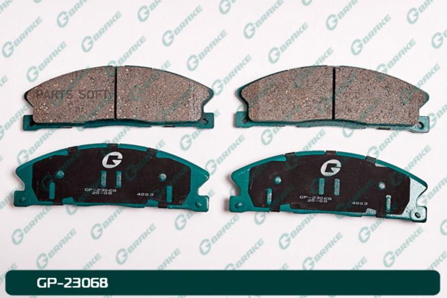 

Тормозные колодки GBRAKE GP23068
