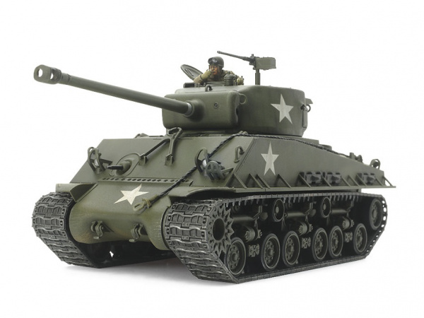 фото Сборная модель tamiya 1/48 танк m4a3e8 sherman 32595