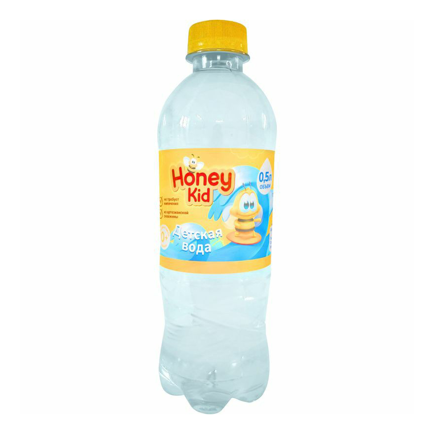 

Вода питьевая для детей Honey Kid негазированная 0,5 л