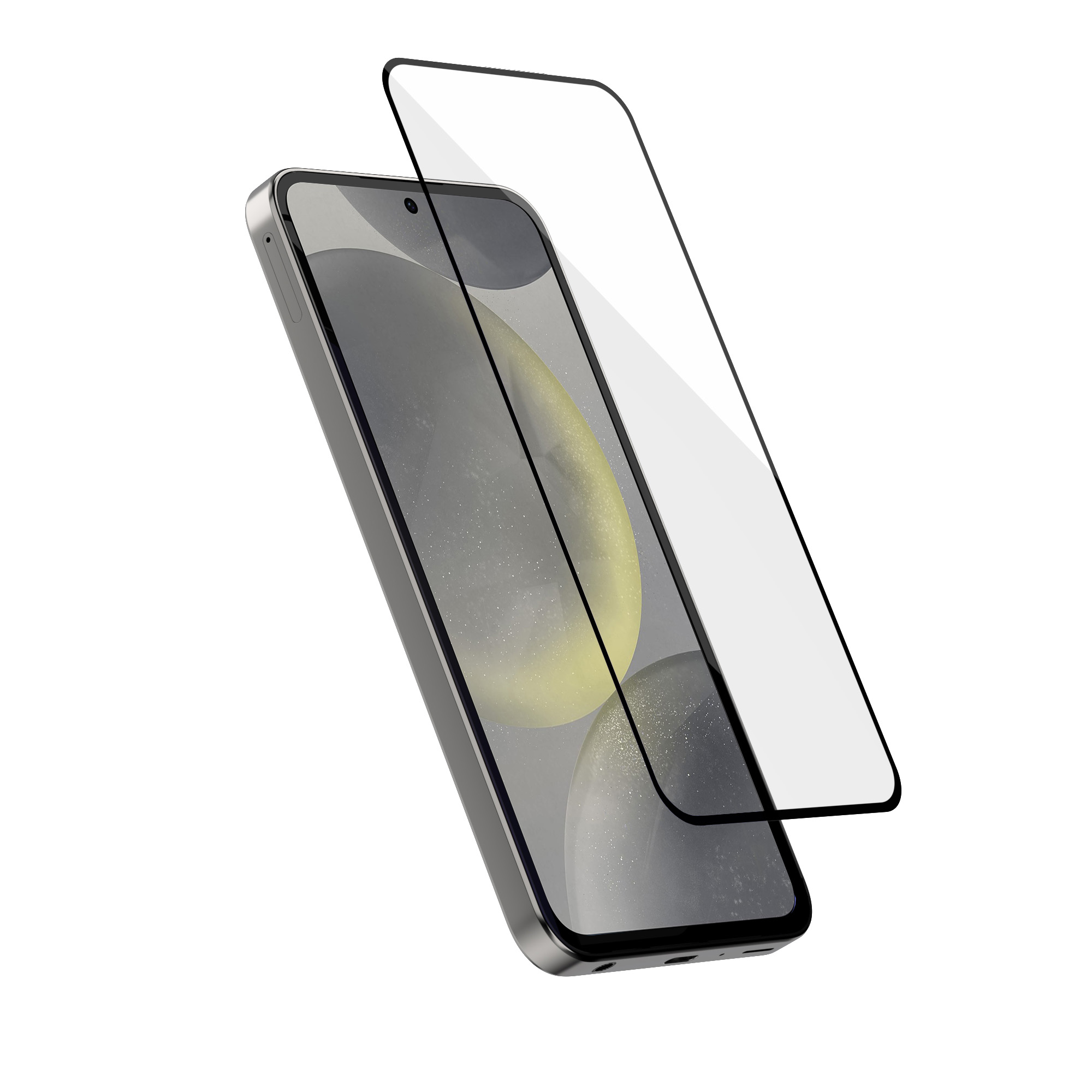 Стекло защитное uBear Extreme Nano Shield для Samsung Galaxy S24+, алюмосиликатное