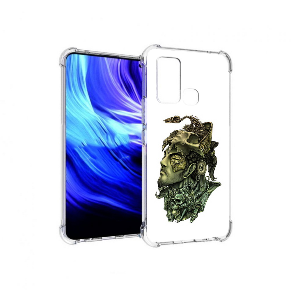 

Чехол MyPads Tocco для Vivo Z6 бронзовый воин (PT226976.399.248), Прозрачный, Tocco