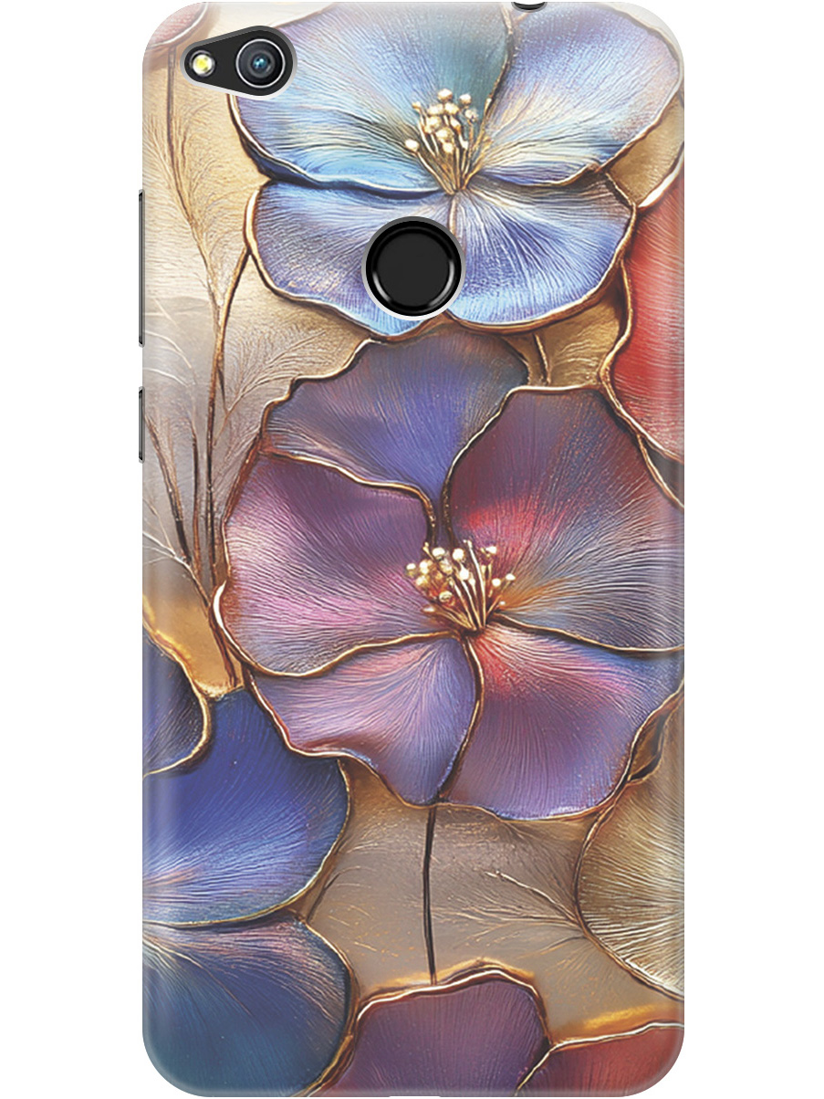 

Силиконовый чехол на Honor 8 Lite / Huawei P8 Lite (2017) с принтом "Позолоченные цветы", Прозрачный;золотистый;красный;синий, 714714524
