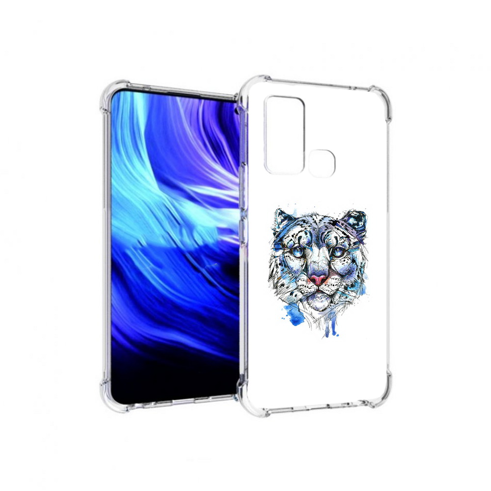 

Чехол MyPads Tocco для Vivo Z6 водяной тигр (PT226976.399.263), Прозрачный, Tocco
