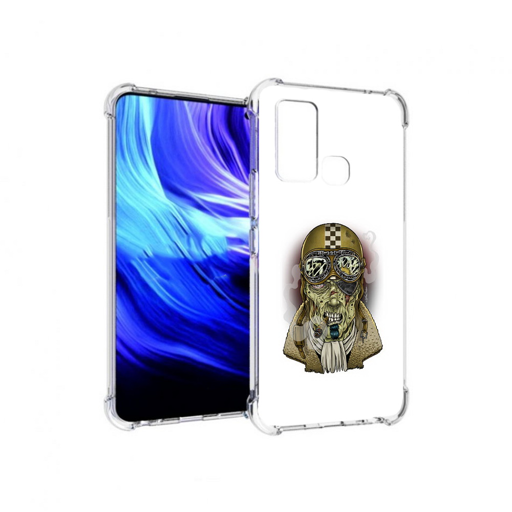 

Чехол MyPads Tocco для Vivo Z6 военный зомби (PT226976.399.264), Прозрачный, Tocco