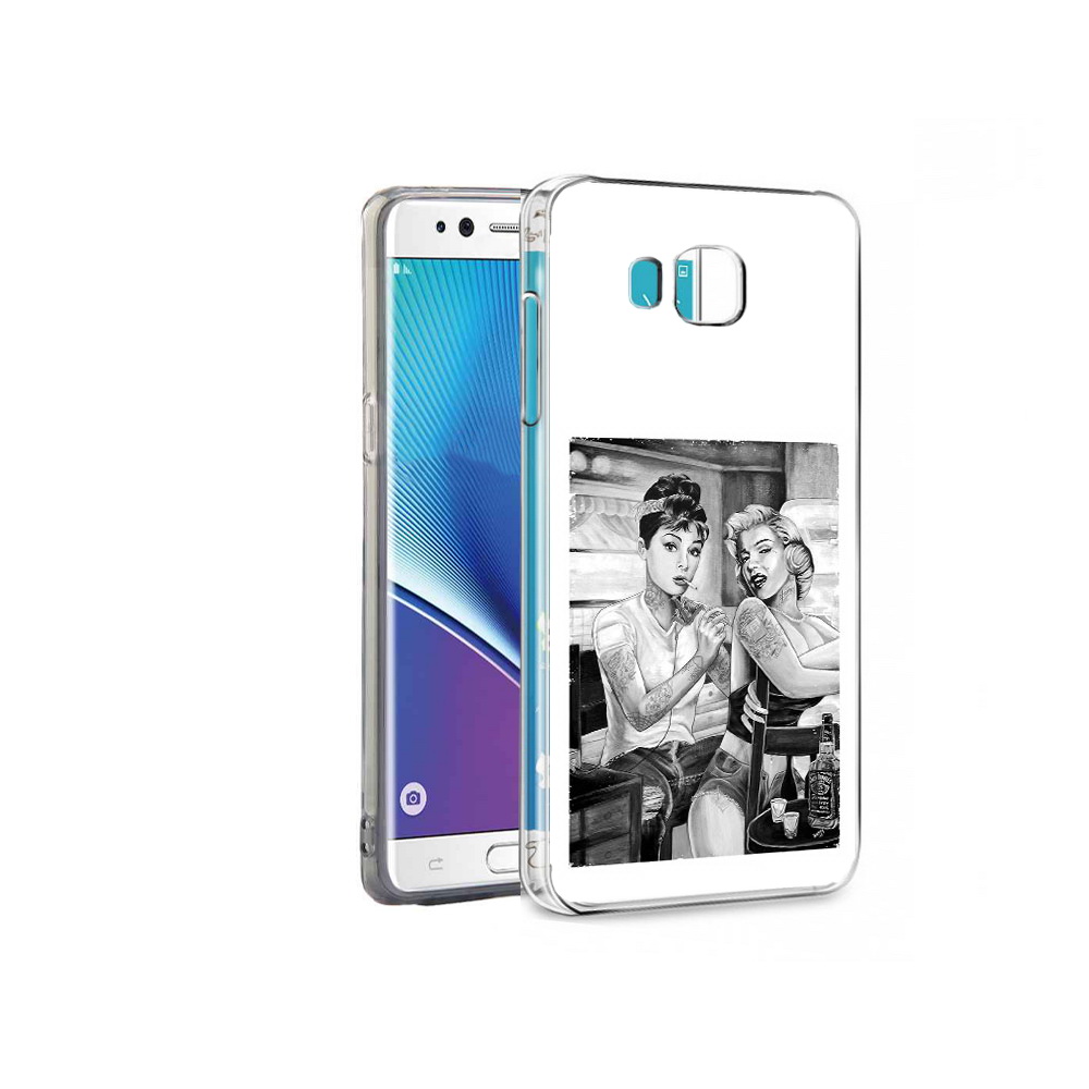 

Чехол MyPads Tocco для Samsung Galaxy Note 7 тату мастер (PT40045.522.637), Прозрачный, Tocco