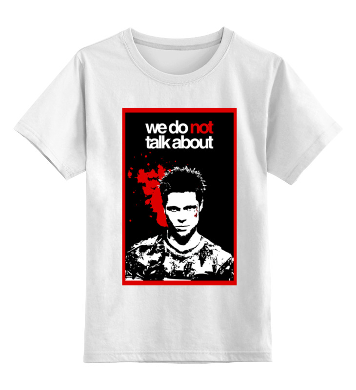 

Футболка детская Printio Бойцовский клуб (fight club) цв. белый р. 104, Бойцовский клуб (fight club)