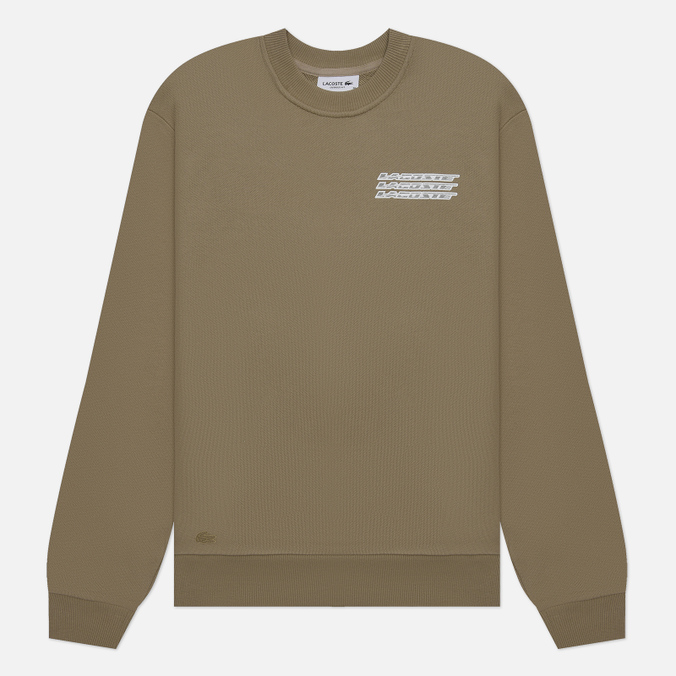 

Женская толстовка Lacoste Loose Fit Brushed Fleece бежевый, Размер S, Loose Fit Brushed Fleece