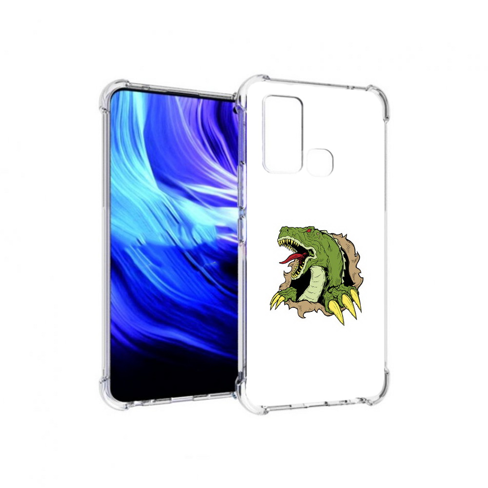 

Чехол MyPads Tocco для Vivo Z6 годзила (PT226976.399.290), Прозрачный, Tocco