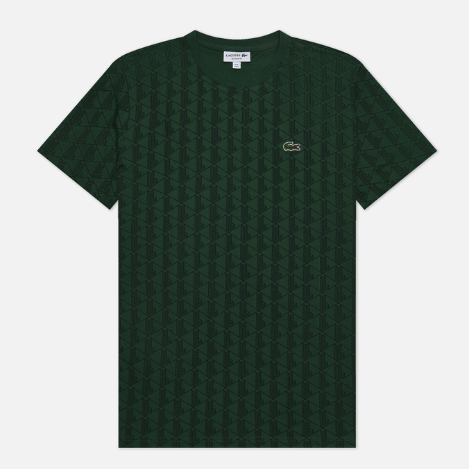 

Мужская футболка Lacoste Embroidered Logo зелёный, Размер M, Embroidered Logo