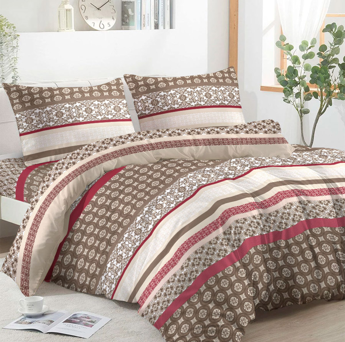 Комплект постельного белья Спал Спалыч New2.0 макси м205.17.04 рис.6194-1 Гвен