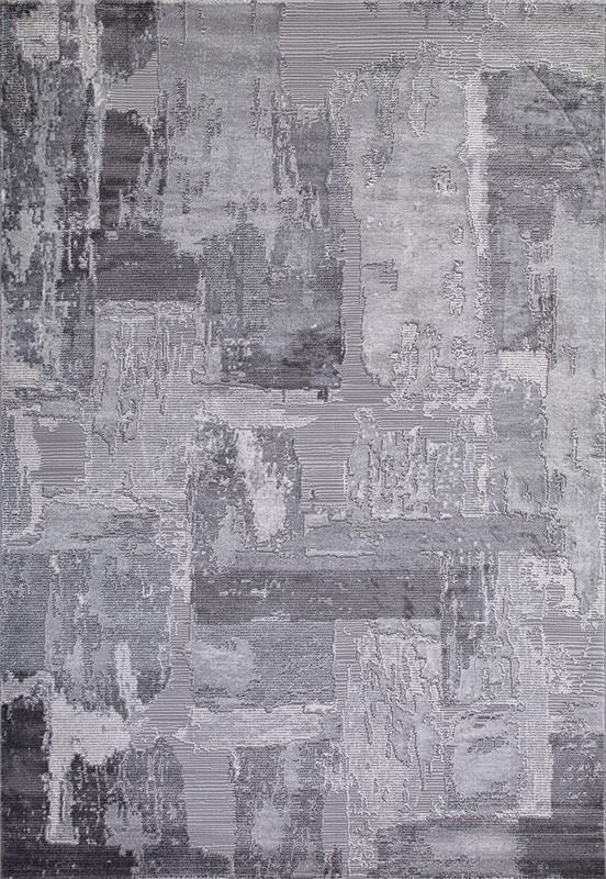 

Ковер турецкий AkTs 160x300 см серый, 03758-AR