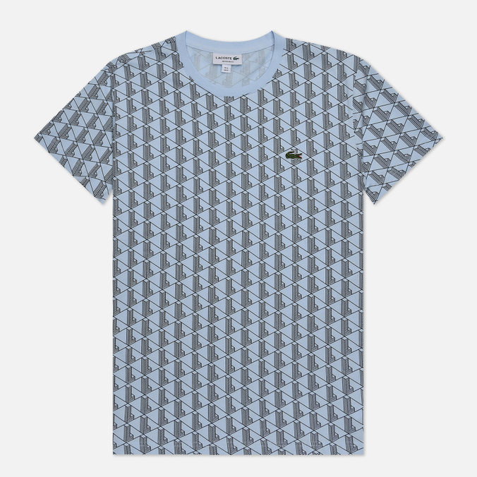 

Мужская футболка Lacoste Embroidered Logo голубой, Размер XL, Embroidered Logo