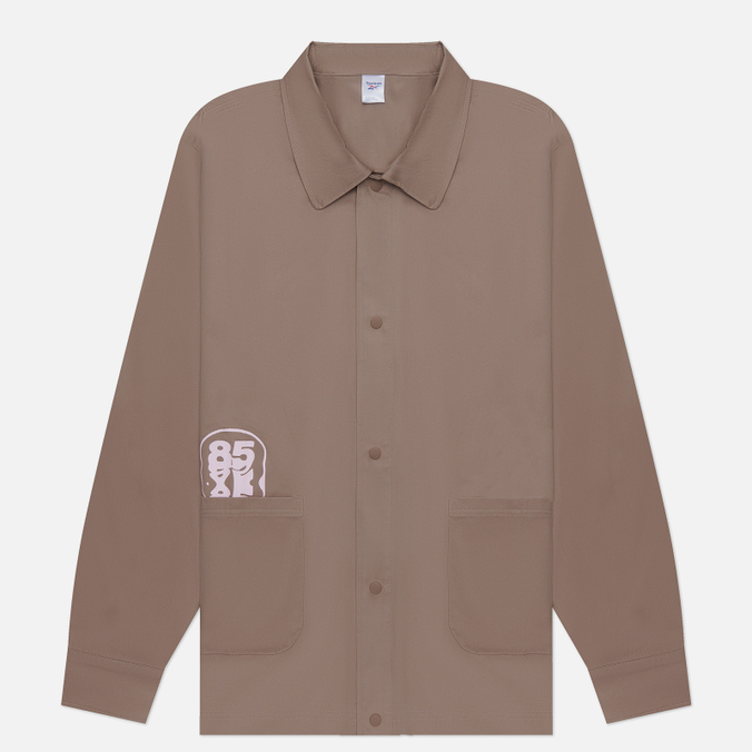 Мужская рубашка Reebok Classics Skateboard коричневый, Размер L