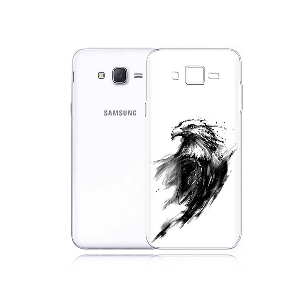 

Чехол MyPads Tocco для Samsung Galaxy J5 чб птица (PT29188.586.670), Прозрачный, Tocco