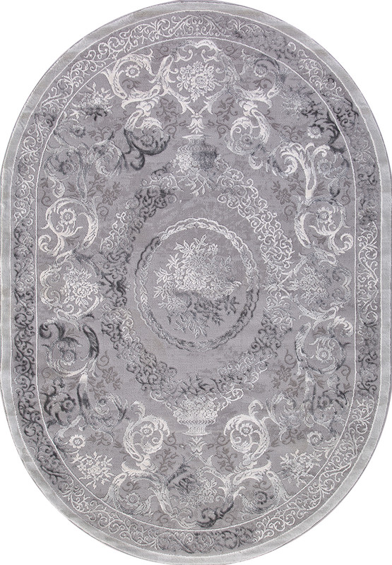 

Ковер турецкий AkTs 160x230 см серый, 03760-AR