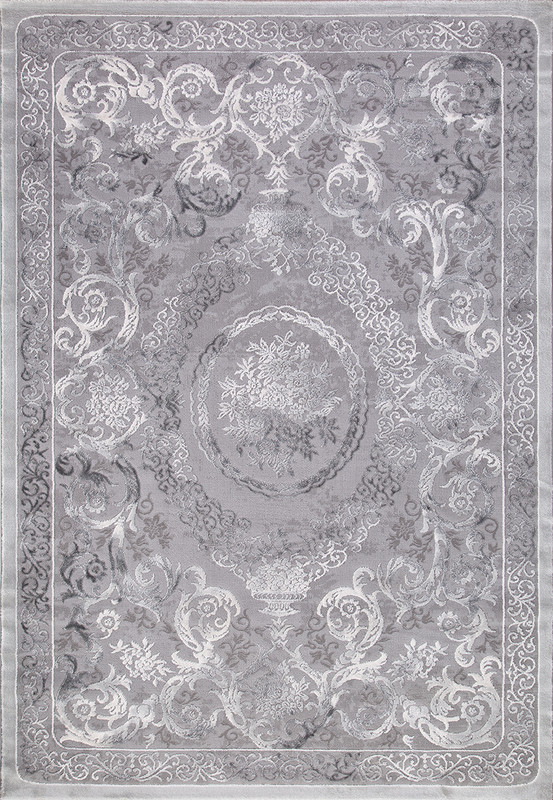 

Ковер турецкий AkTs 160x230 см серый, 03760-AR