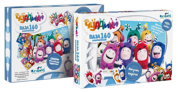 

Пазл Origami 160 деталей