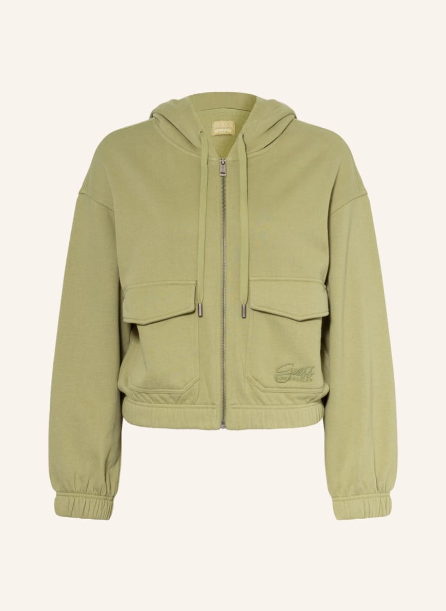 

Толстовка женская Guess 1001301845 зеленая XS (доставка из-за рубежа), 1001301845