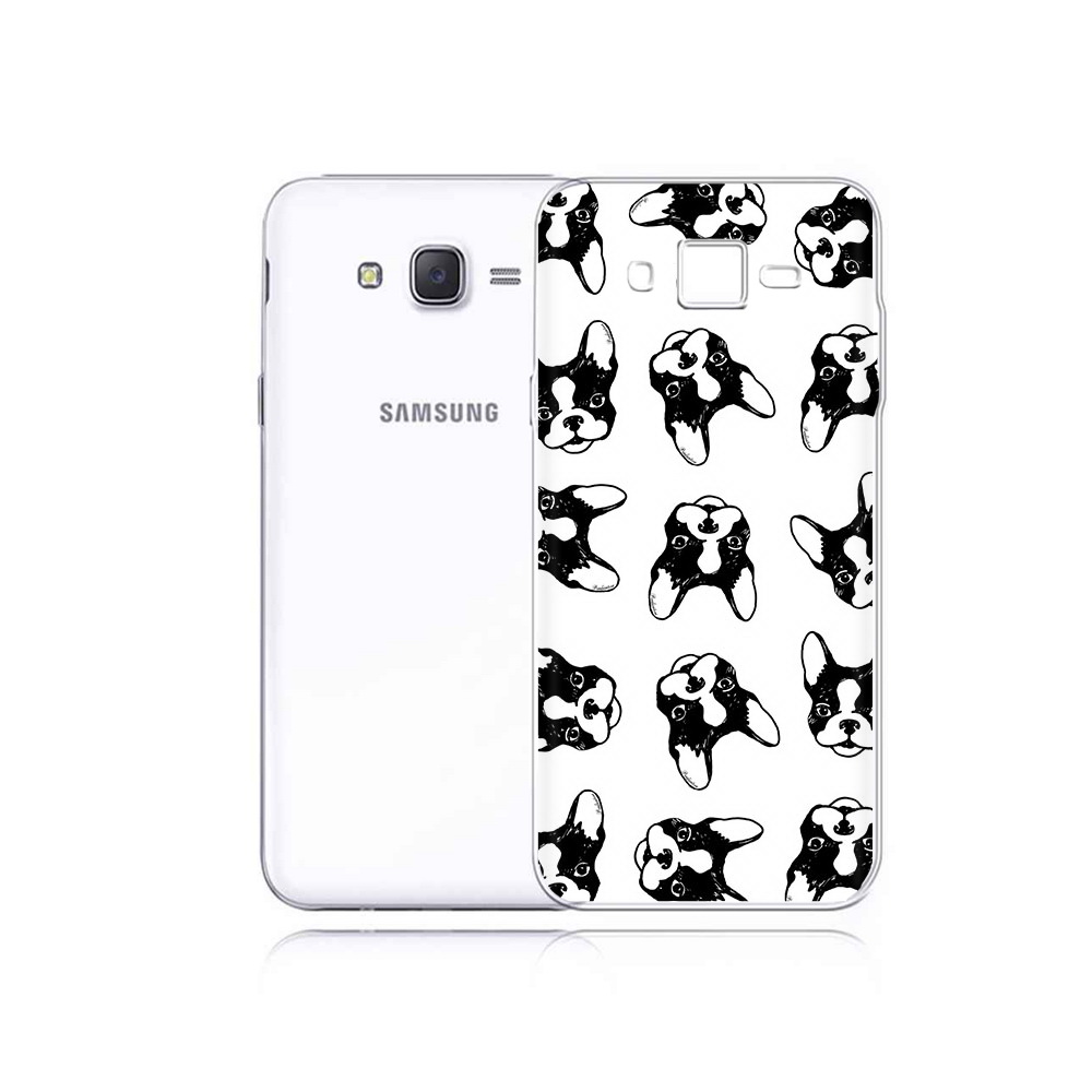 

Чехол MyPads Tocco для Samsung Galaxy J5 черно белые собачки (PT29188.586.683), Прозрачный, Tocco