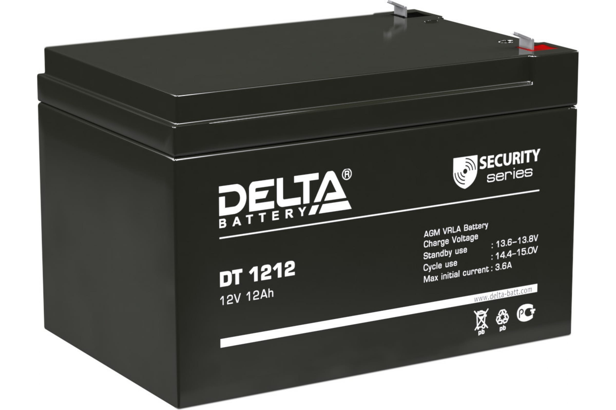 Delta Battery Герметичный аккумулятор DT 1212
