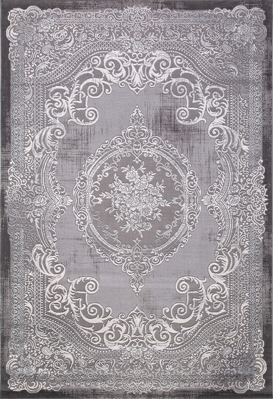 

Ковер турецкий AkTs 160x300 см серый