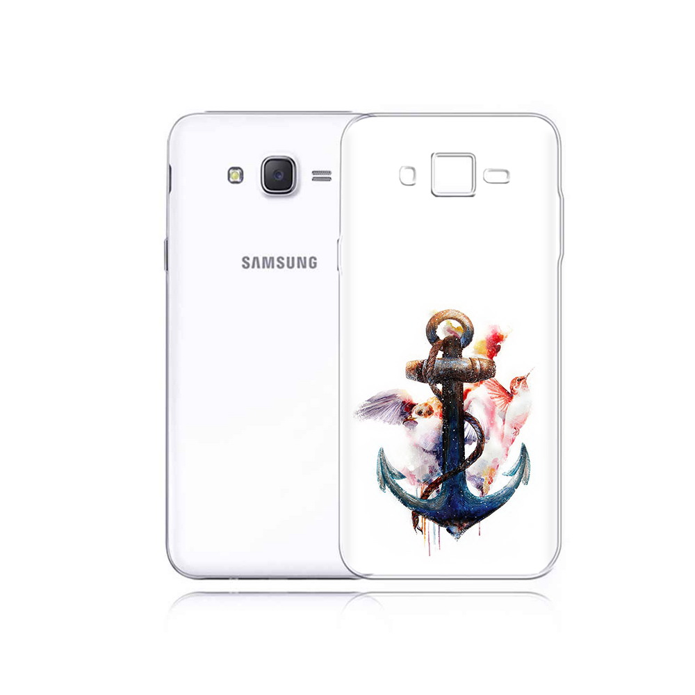 

Чехол MyPads Tocco для Samsung Galaxy J5 якорь с птицами (PT29188.586.703), Прозрачный, Tocco