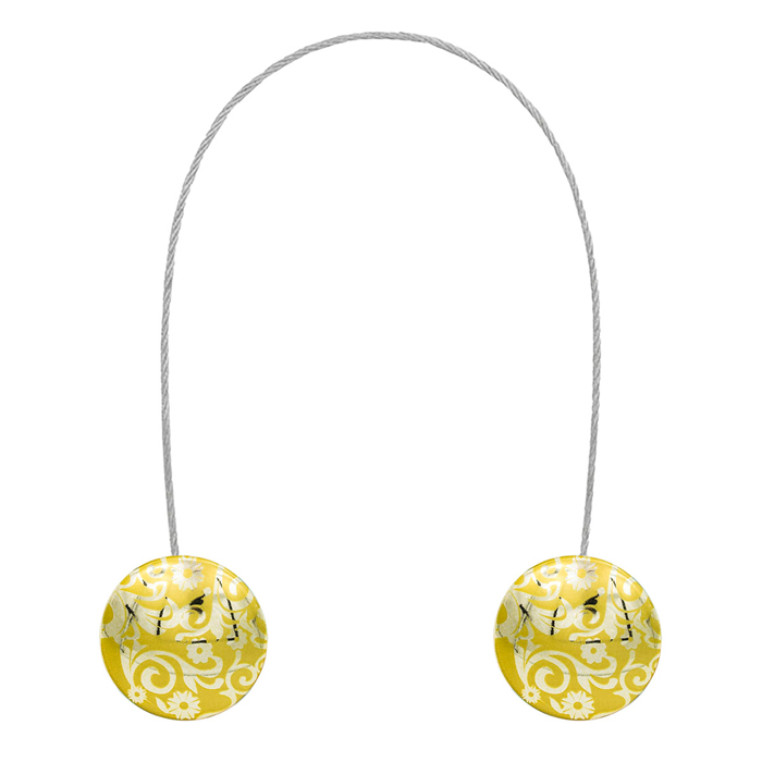 Магнитные клипсы с тросом (30см) d 45 (2Т)