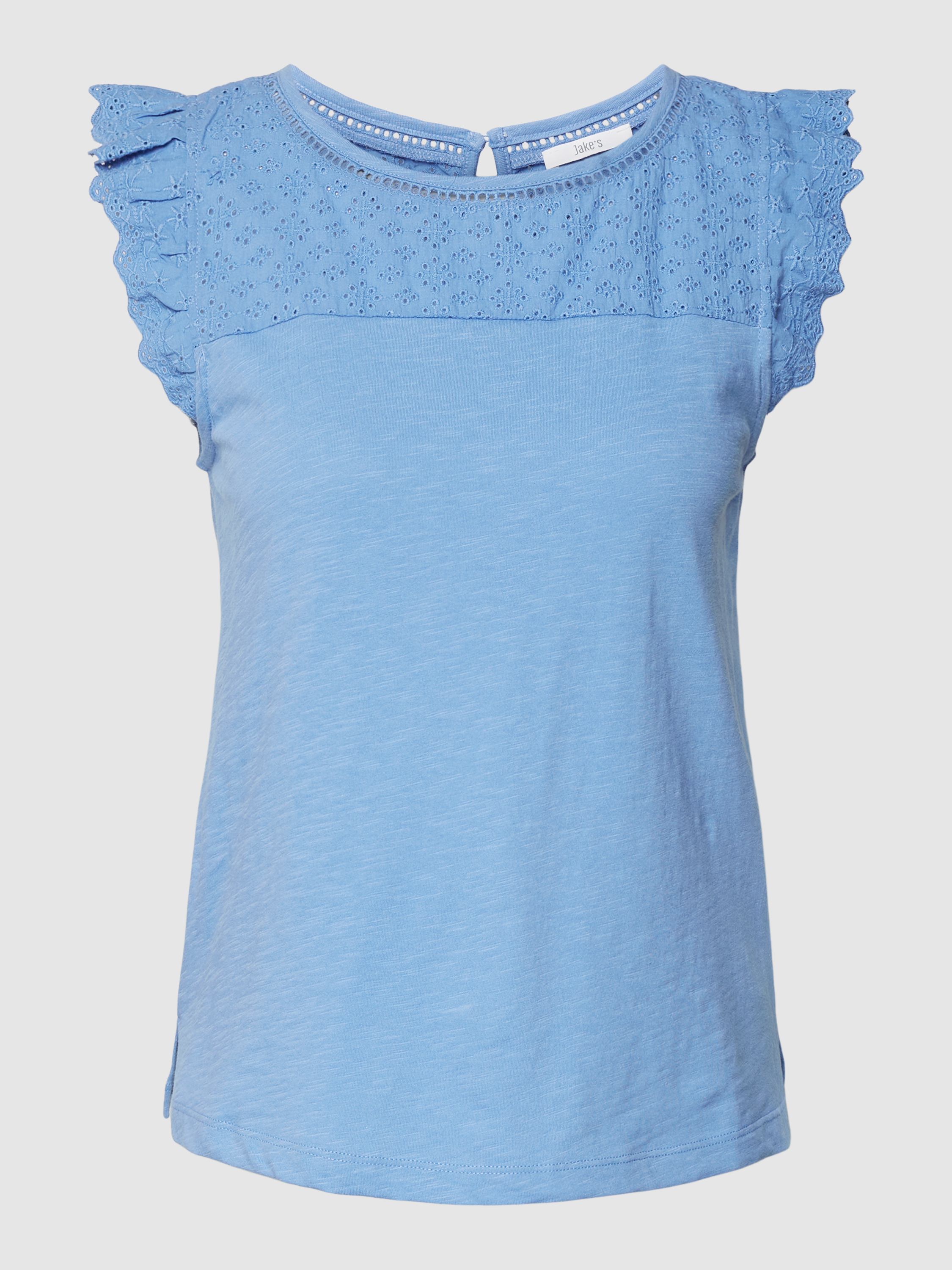 

Блуза женская Jake*s Casual 1798928 синяя 2XL (доставка из-за рубежа), Синий, 1798928