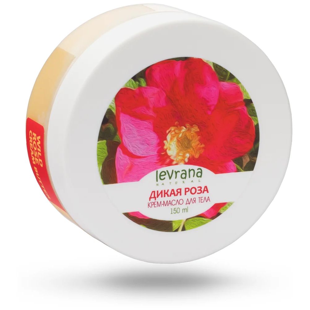 Крем-масло для тела Levrana Дикая Роза косметическое мыло levrana дикая роза натуральное 100 г