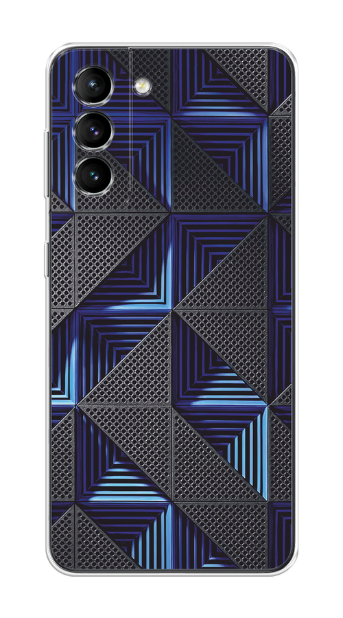 

Чехол на Samsung Galaxy S21 "IBM", Серый;синий, 2101850-3