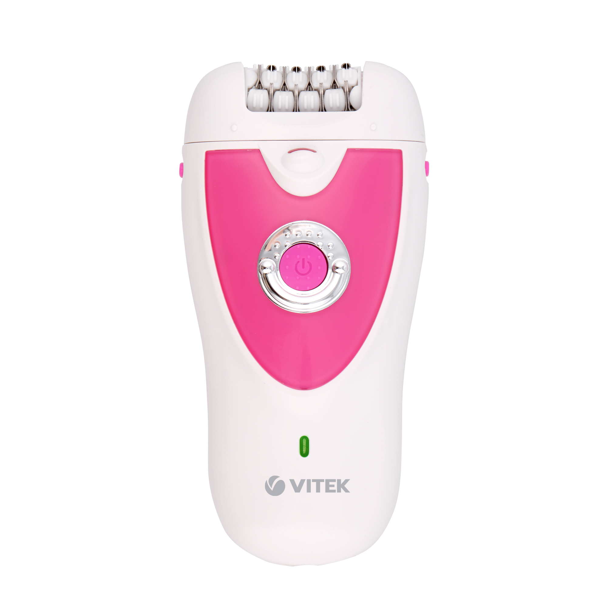 Эпилятор VITEK VT-2244 белый, розовый формы для наращивания ногтей пчёлки 10 шт белый розовый