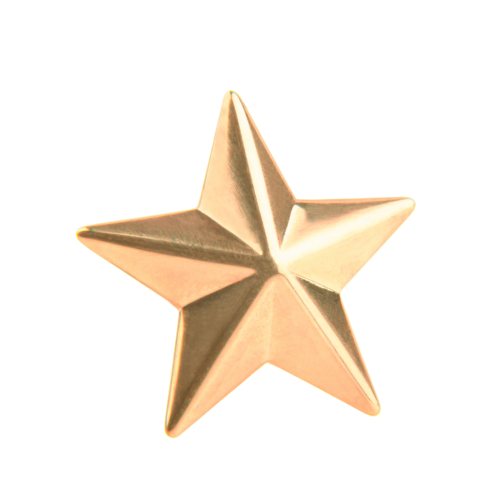 Звезда на погоны из золота 9981