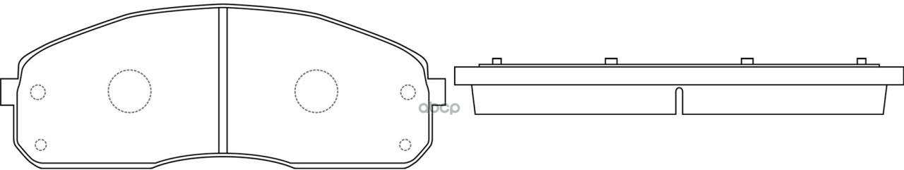 

Колодки Тормозные Bp13600 Диск. Kia Bongo Iii, Porter 04- Перед. SB Nagamochi арт. BP13600