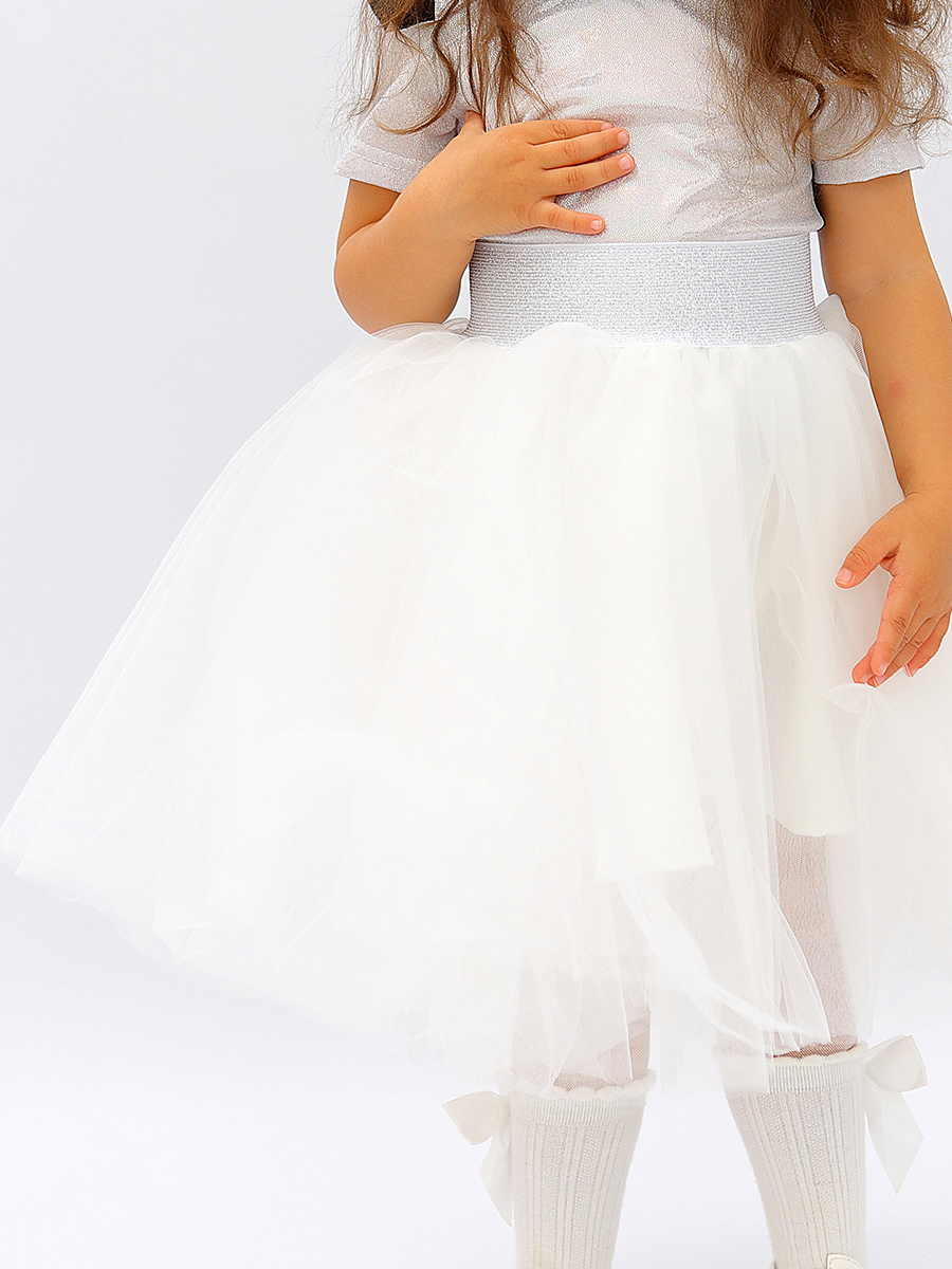 Юбка детская Дашенька 1699/002, молочный, 116 дашенька юбка с фатином