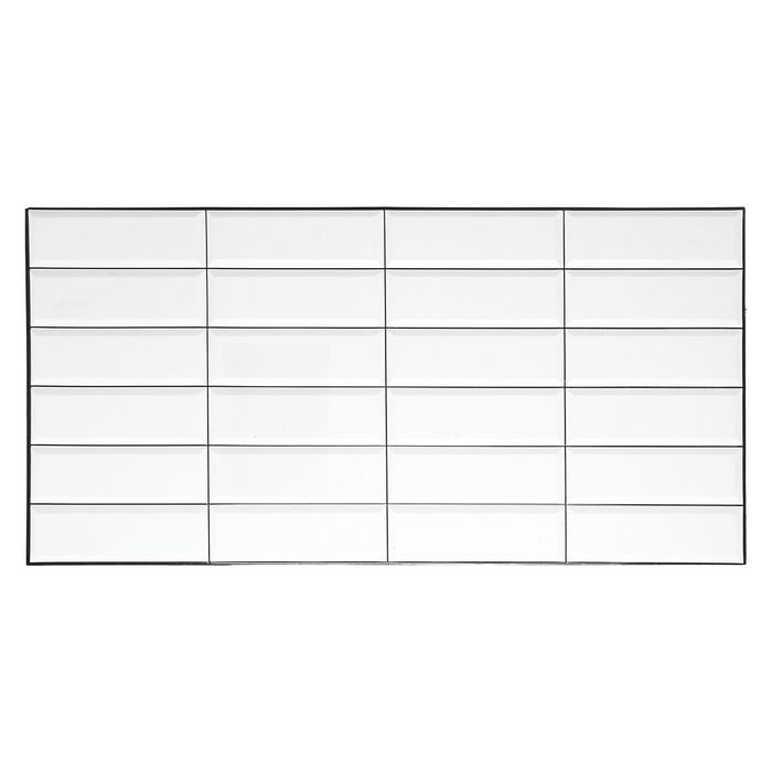 Панель ПВХ Плитка Белая черный шов 955*480 плитка облицовочная unitile белая белая 300x200x7 мм 24 шт 1 44 кв м